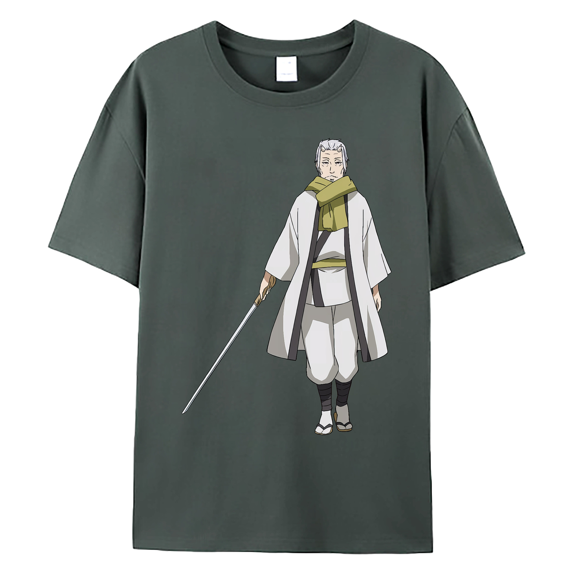 （画像用） 転スラ Regarding Reincarnated to Slime 綿100％ メンズ半袖Tシャツ｜肌触りやわらか＆通気性